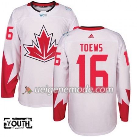 Kanada Trikot Jonathan Toews 16 2016 World Cup Kinder Weiß